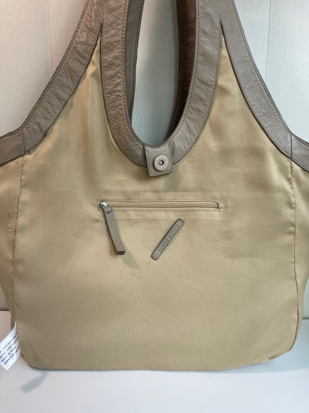 Lucky Brand Leather Hobo Shoulder Bag - Picture 12 of 16